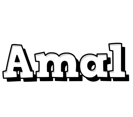 Amal snowing logo