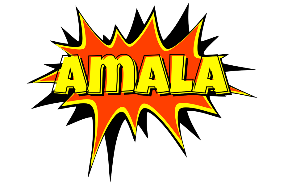 Amala bazinga logo