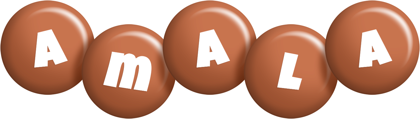 Amala candy-brown logo