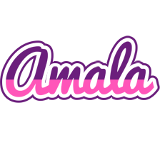 Amala cheerful logo