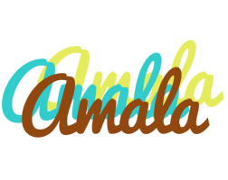 Amala cupcake logo