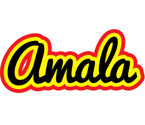 Amala flaming logo