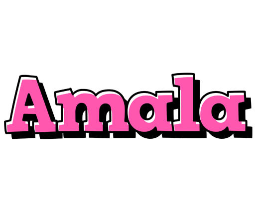 Amala girlish logo