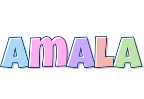 Amala pastel logo