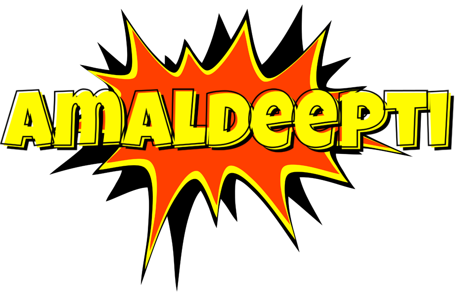Amaldeepti bazinga logo