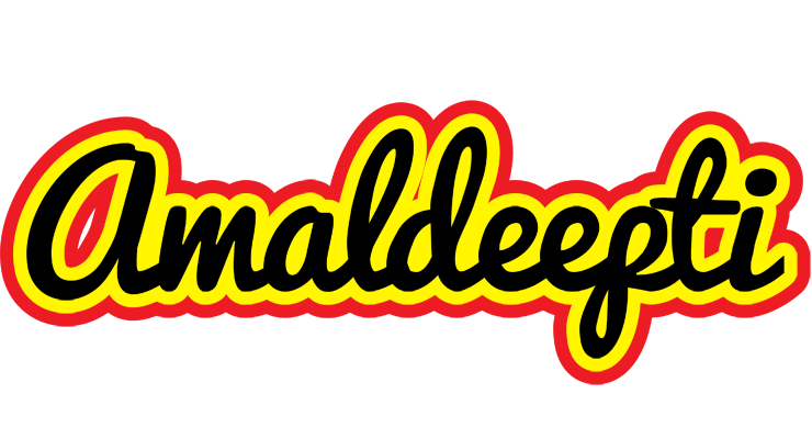 Amaldeepti flaming logo