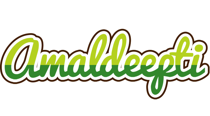 Amaldeepti golfing logo