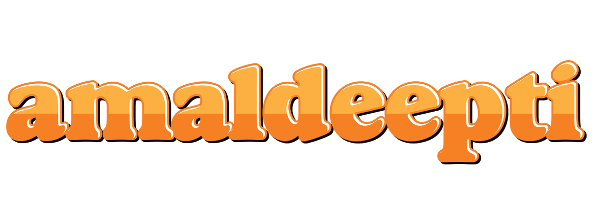 Amaldeepti orange logo