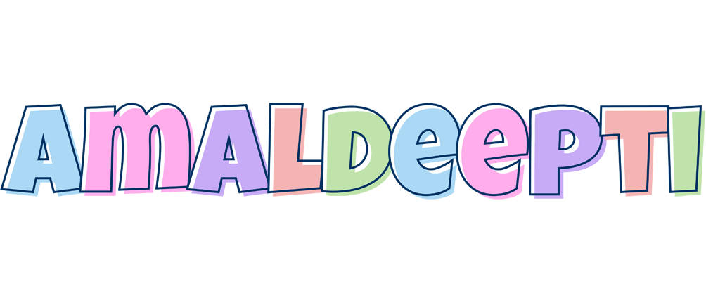 Amaldeepti pastel logo
