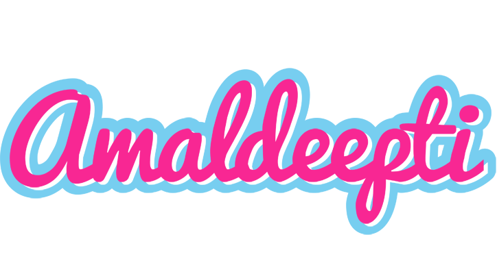 Amaldeepti popstar logo