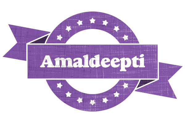 Amaldeepti royal logo
