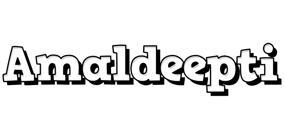 Amaldeepti snowing logo