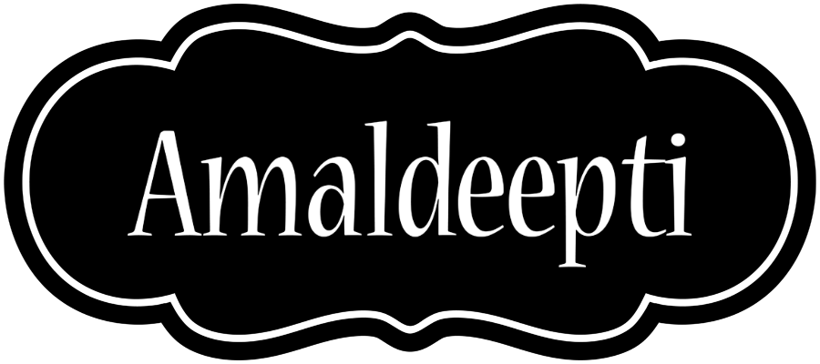Amaldeepti welcome logo