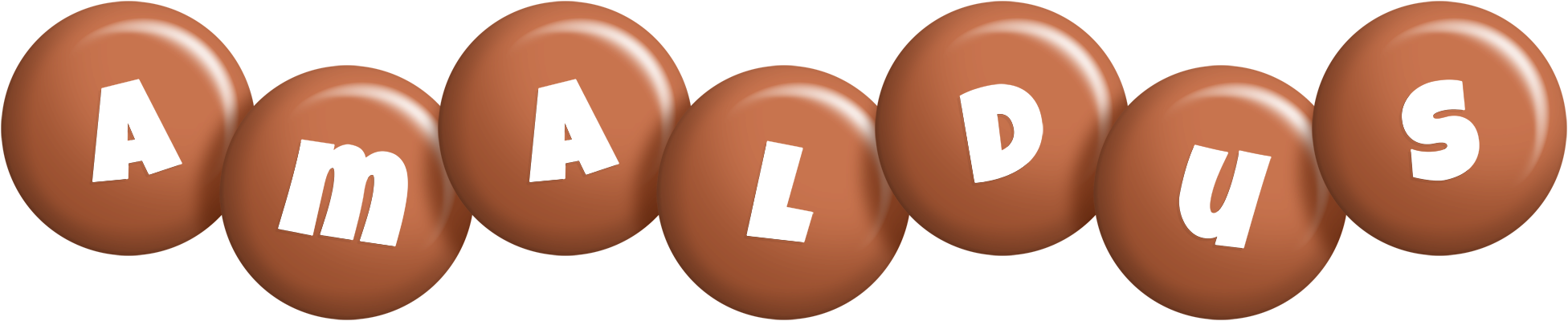 Amaldus candy-brown logo