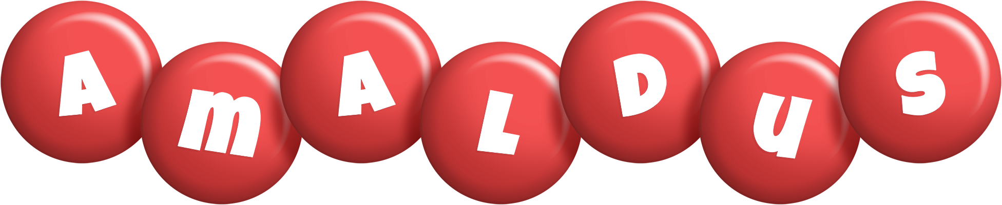 Amaldus candy-red logo