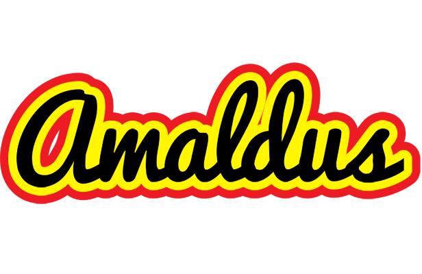 Amaldus flaming logo