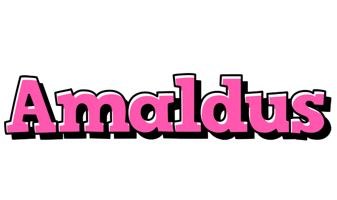 Amaldus girlish logo