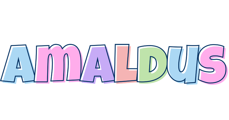 Amaldus pastel logo