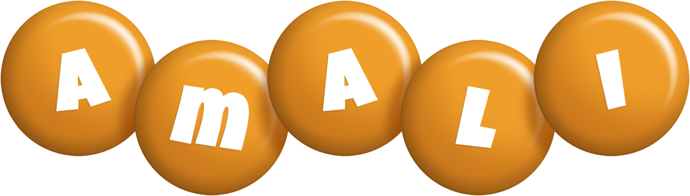 Amali candy-orange logo