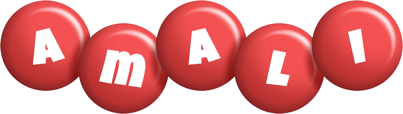 Amali candy-red logo