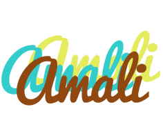 Amali cupcake logo