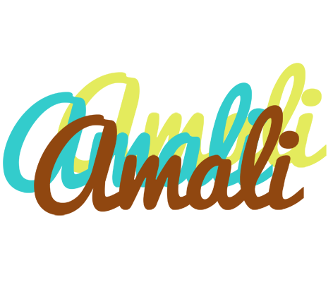 Amali cupcake logo