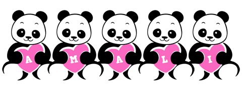 Amali love-panda logo