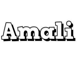 Amali snowing logo