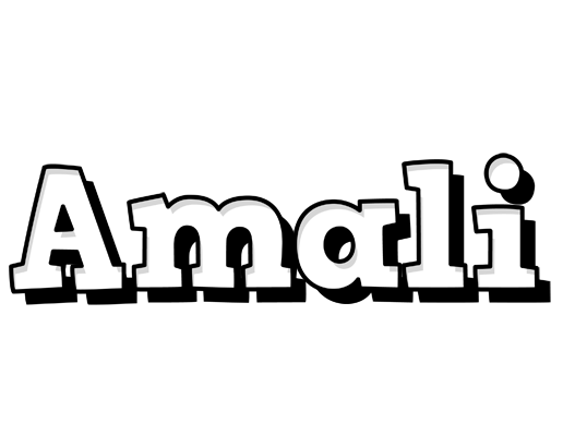 Amali snowing logo