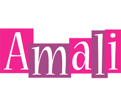 Amali whine logo