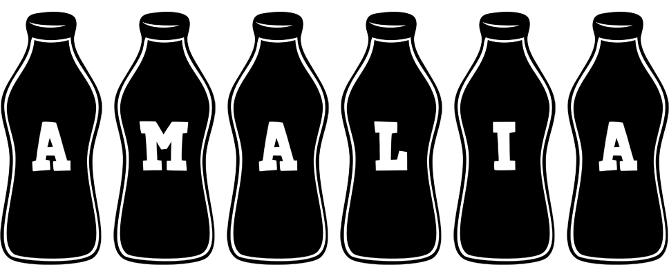 Amalia bottle logo