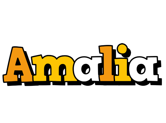Amalia cartoon logo