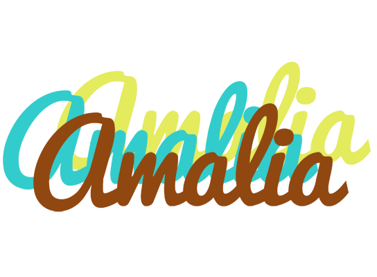 Amalia cupcake logo