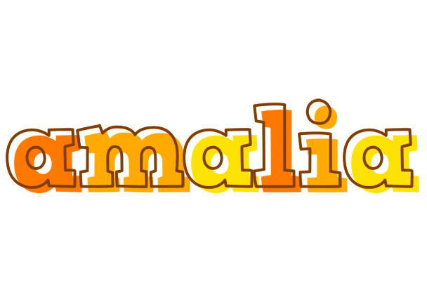 Amalia desert logo