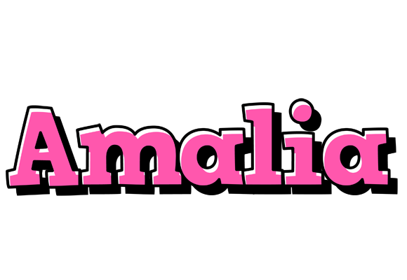 Amalia girlish logo