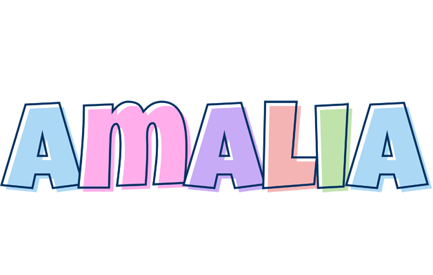 Amalia pastel logo