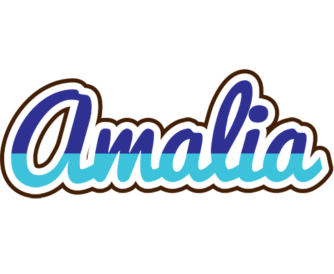 Amalia raining logo