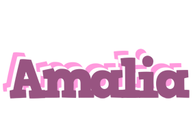 Amalia relaxing logo