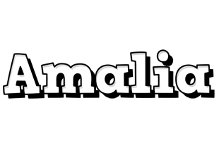 Amalia snowing logo