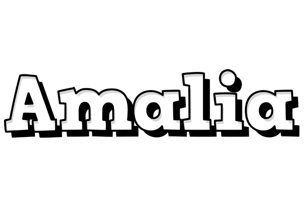 Amalia snowing logo