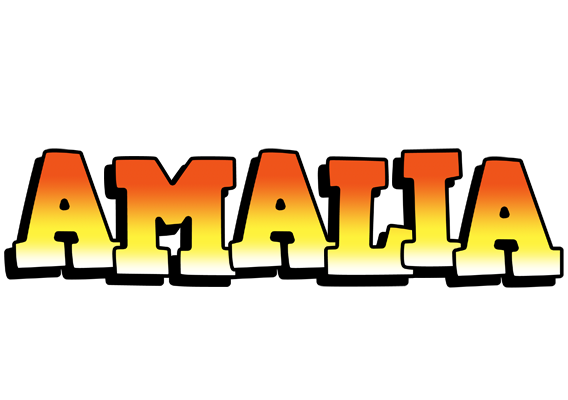 Amalia sunset logo