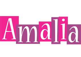Amalia whine logo