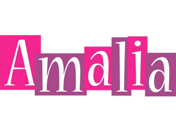 Amalia whine logo