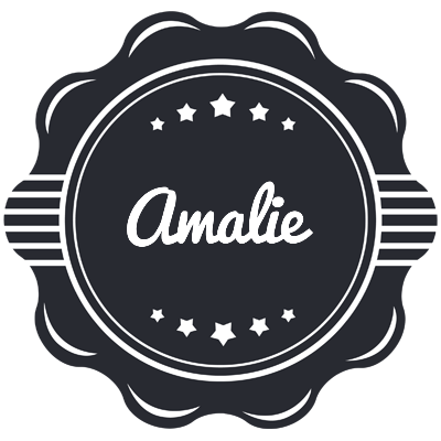 Amalie badge logo