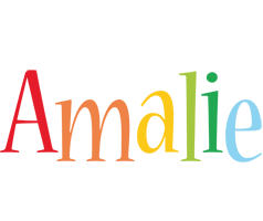 Amalie birthday logo