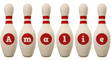 Amalie bowling-pin logo