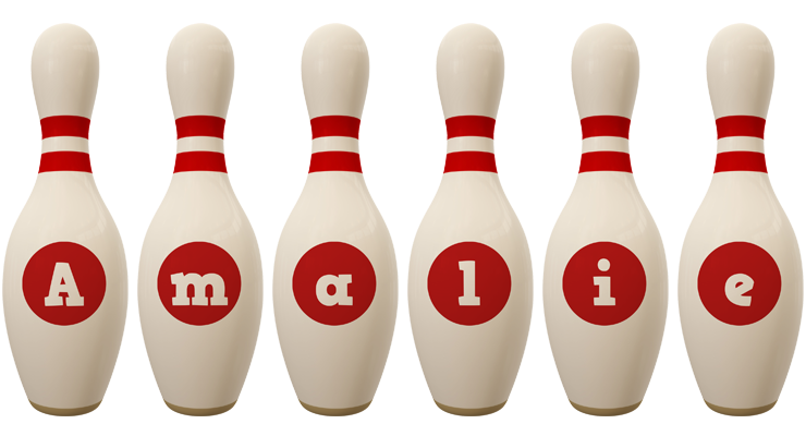 Amalie bowling-pin logo