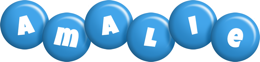 Amalie candy-blue logo