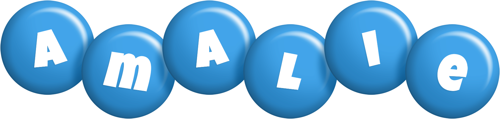 Amalie candy-blue logo