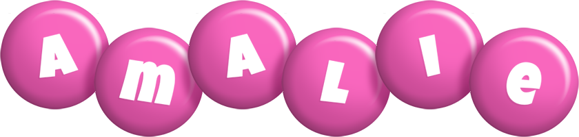 Amalie candy-pink logo